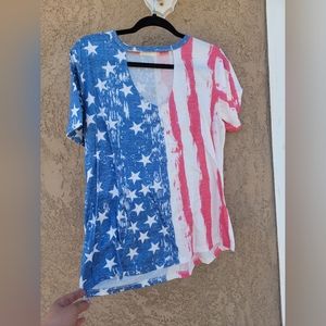 American flag t-shirt